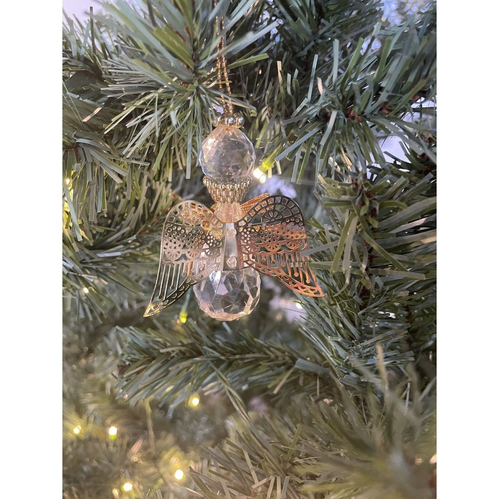 NEW Avon Gift Collection Angelic Reflections Ornament Christmas VINTAGE 1995 - Picture 1 of 10
